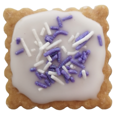 Purple & White Shimmer Vermicelli Mix